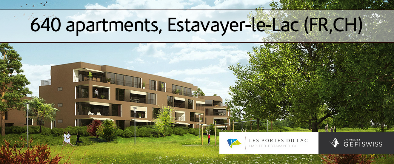 640 Appartements Estavayer le Lac FR CH Les Portes Du Lac 
