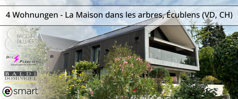 4 appartements - La Maison dans les arbres, Ecublens (VD, CH) DE