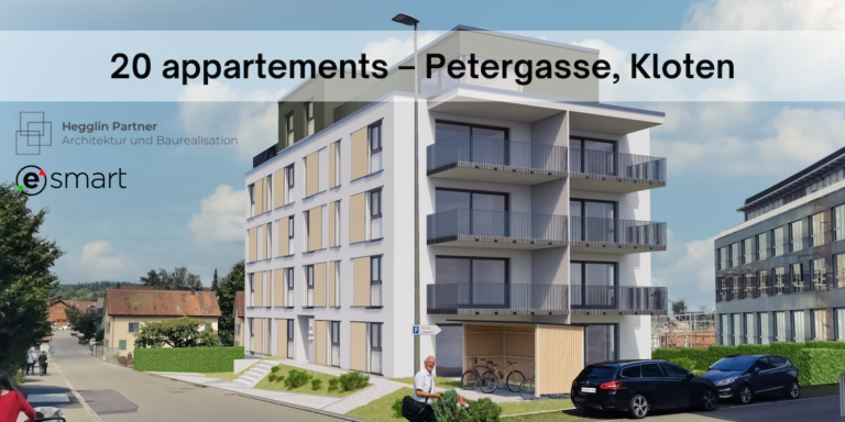 20 appartements – Petergasse, Kloten (ZH)